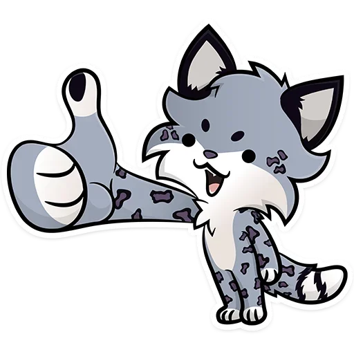  – стикер для Telegram