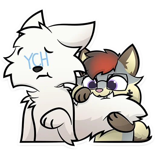  – стикер для Telegram