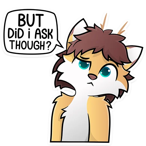  – стикер для Telegram