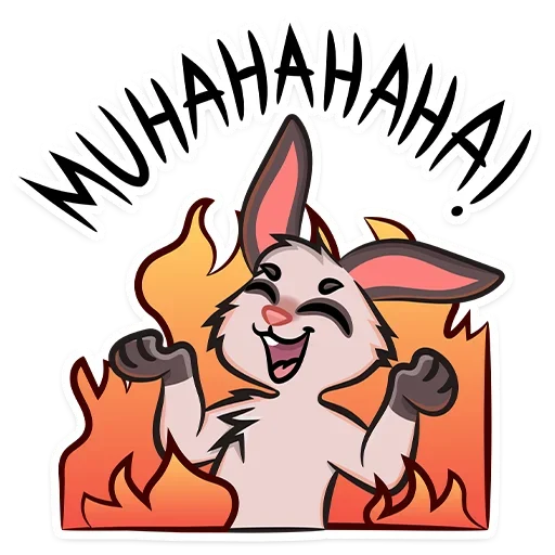  – стикер для Telegram