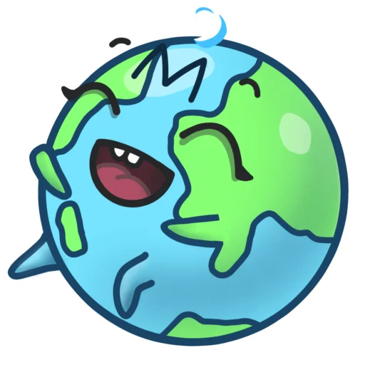  – стикер для Telegram