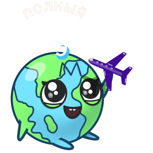  – стикер для Telegram