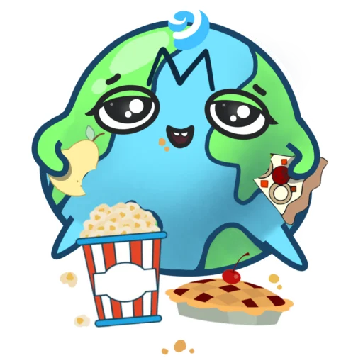  – стикер для Telegram