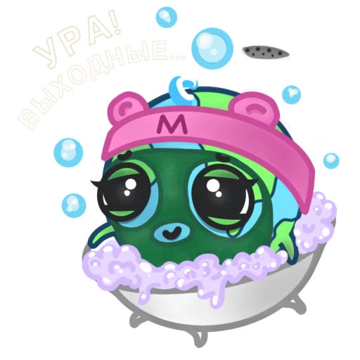  – стикер для Telegram