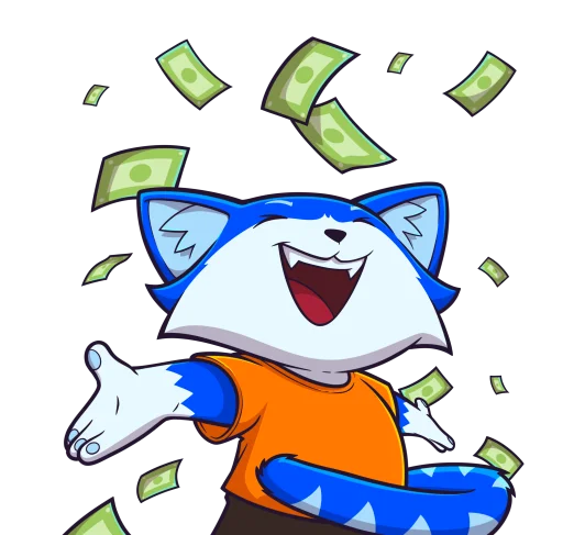  – стикер для Telegram