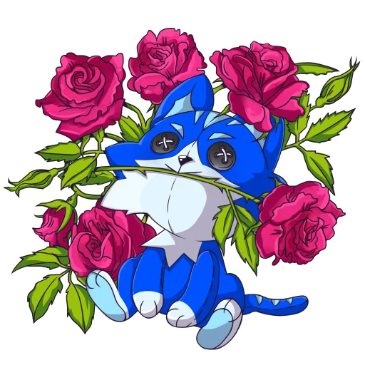  – стикер для Telegram