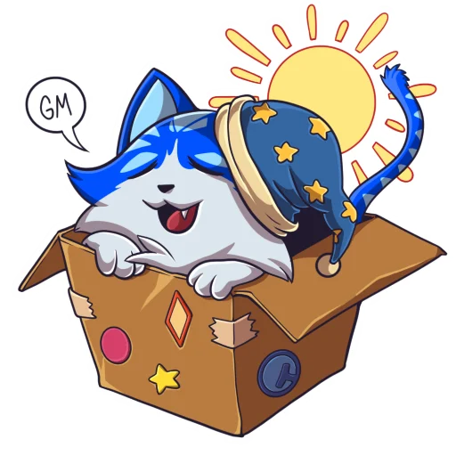  – стикер для Telegram