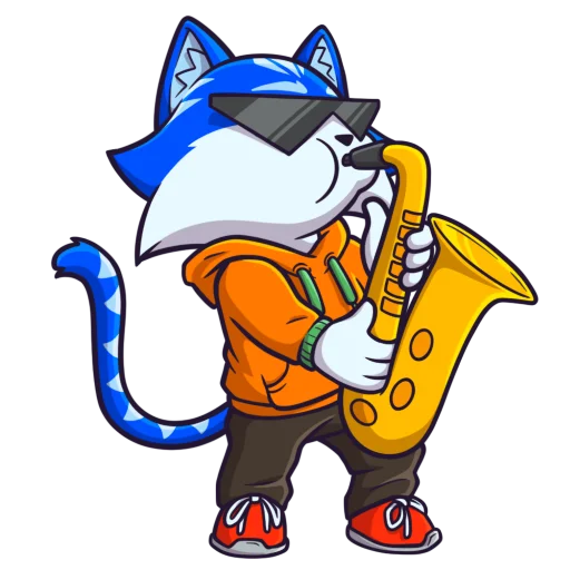  – стикер для Telegram