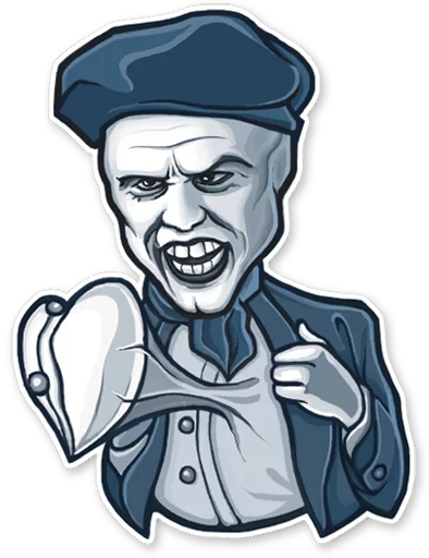  – стикер для Telegram