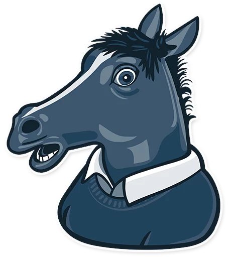  – стикер для Telegram