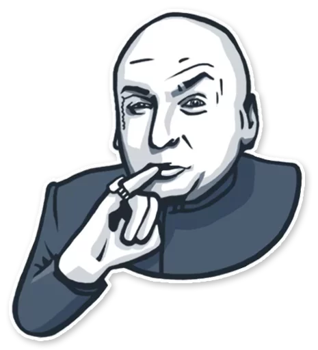  – стикер для Telegram