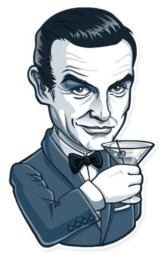  – стикер для Telegram