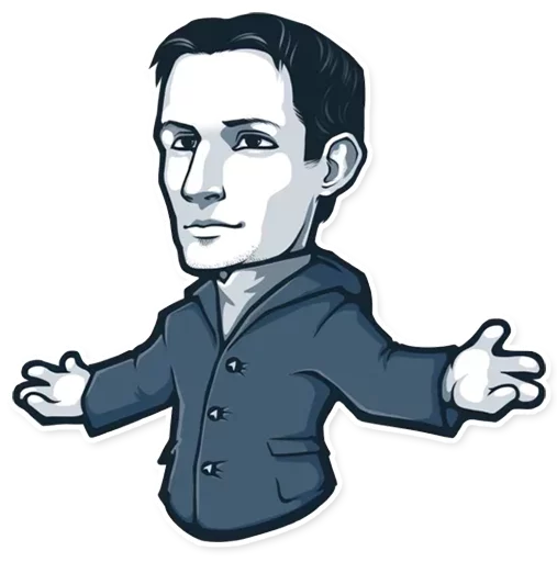  – стикер для Telegram