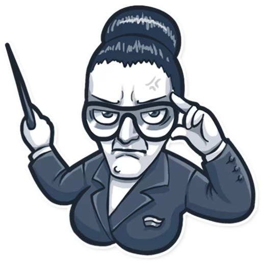  – стикер для Telegram