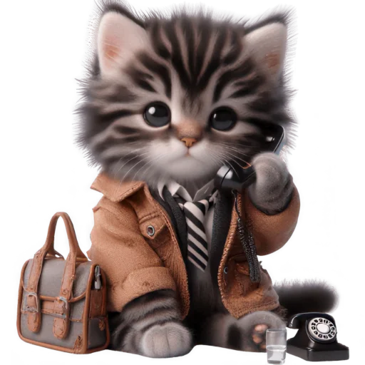  – стикер для Telegram
