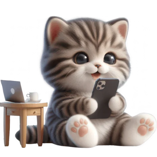  – стикер для Telegram