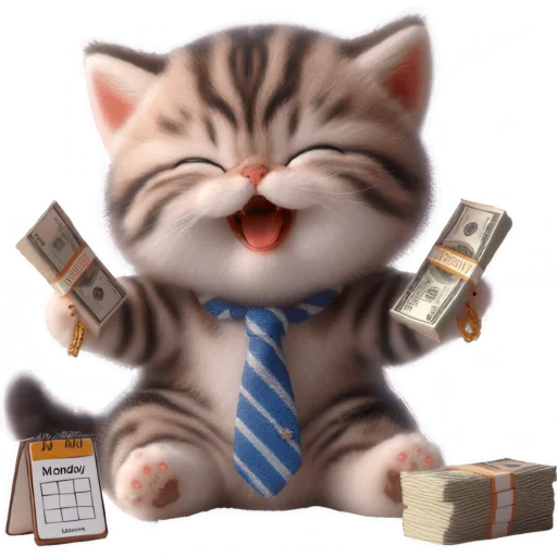  – стикер для Telegram