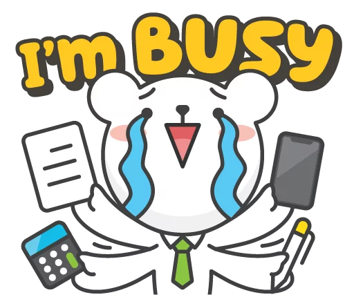  – стикер для Telegram