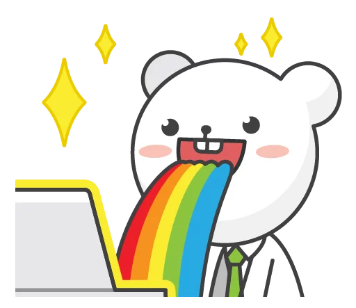  – стикер для Telegram