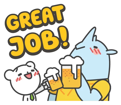  – стикер для Telegram