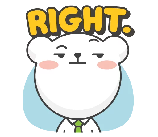  – стикер для Telegram