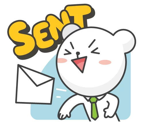  – стикер для Telegram