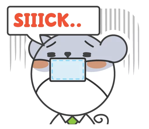  – стикер для Telegram