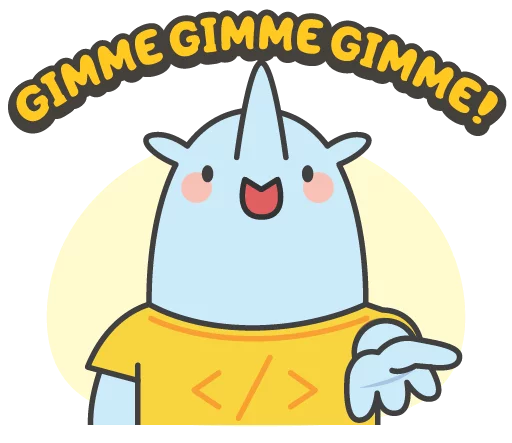  – стикер для Telegram