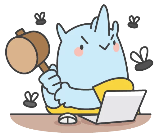  – стикер для Telegram
