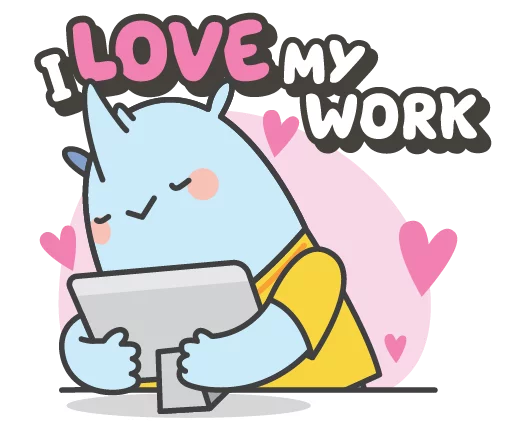  – стикер для Telegram