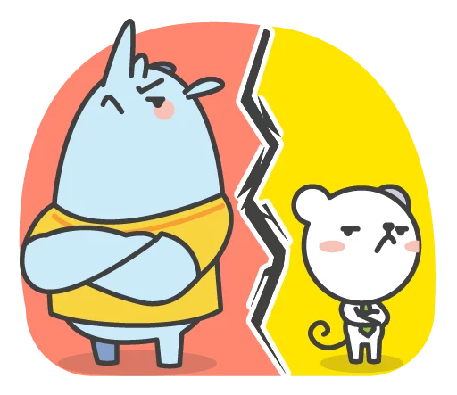  – стикер для Telegram