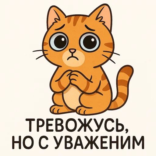  – стикер для Telegram