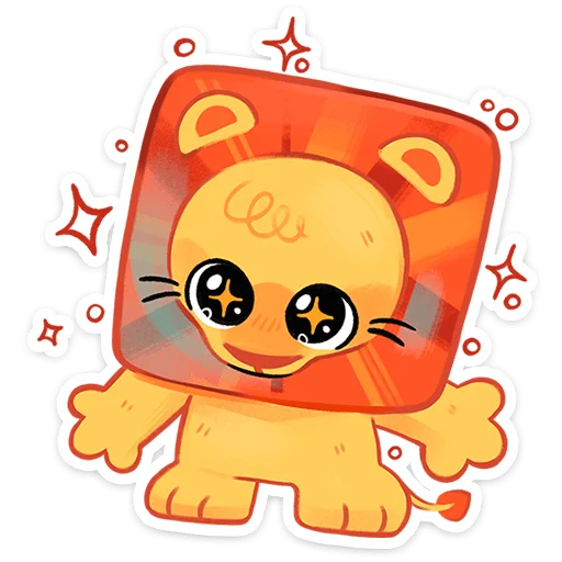  – стикер для Telegram