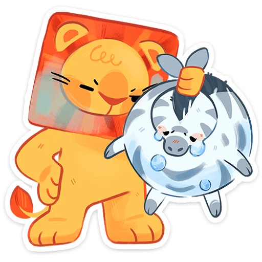  – стикер для Telegram