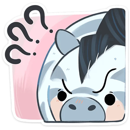  – стикер для Telegram