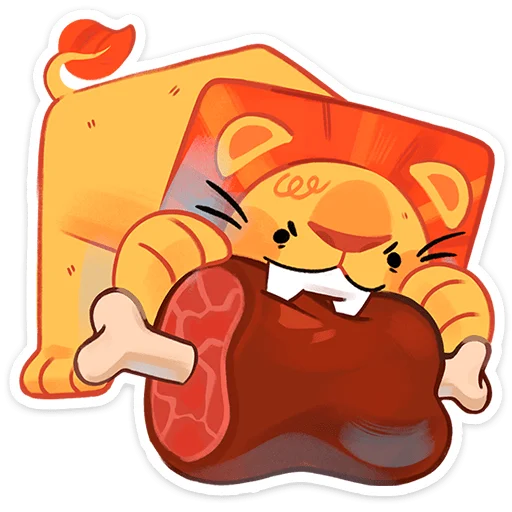  – стикер для Telegram