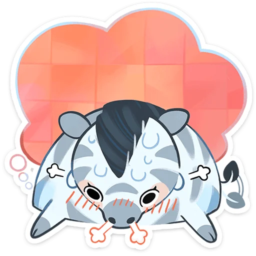  – стикер для Telegram