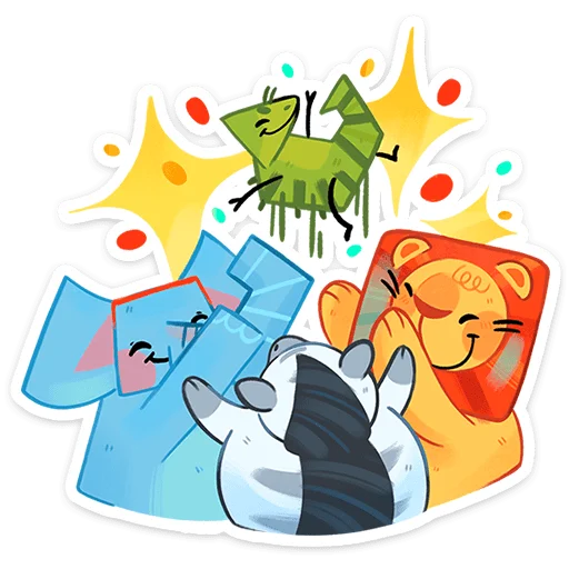  – стикер для Telegram
