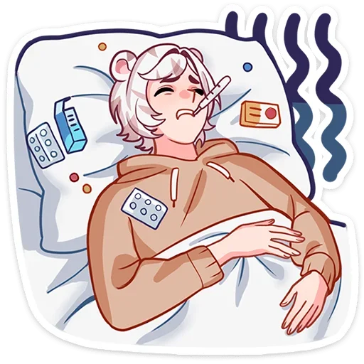  – стикер для Telegram