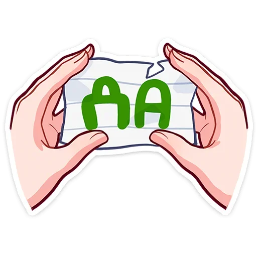  – стикер для Telegram