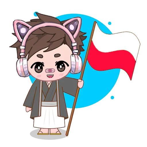  – стикер для Telegram