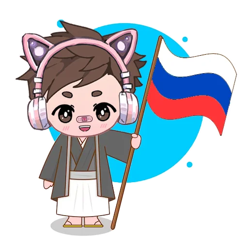 – стикер для Telegram