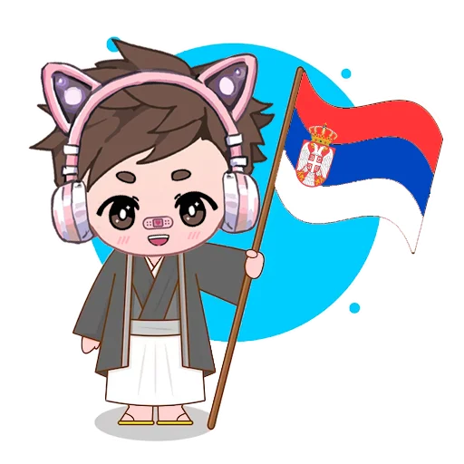  – стикер для Telegram