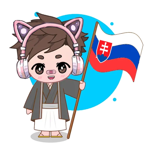  – стикер для Telegram