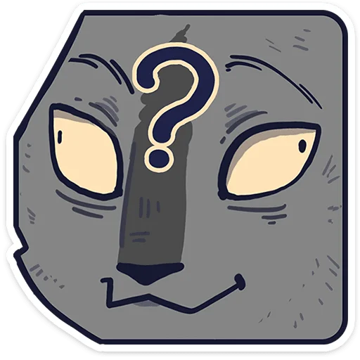  – стикер для Telegram