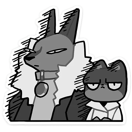  – стикер для Telegram