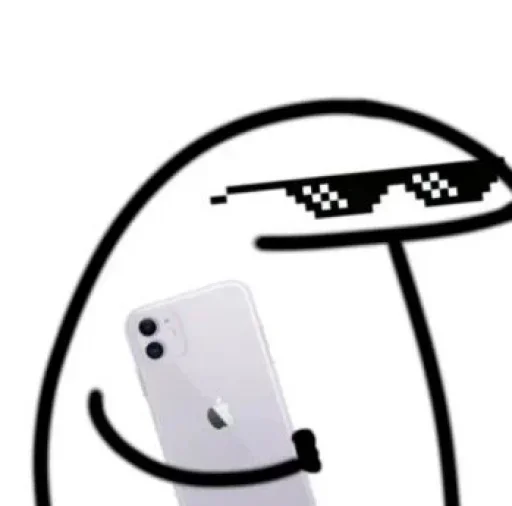  – стикер для Telegram