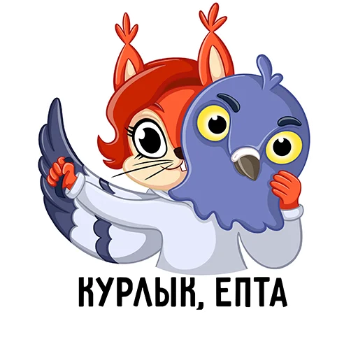  – стикер для Telegram