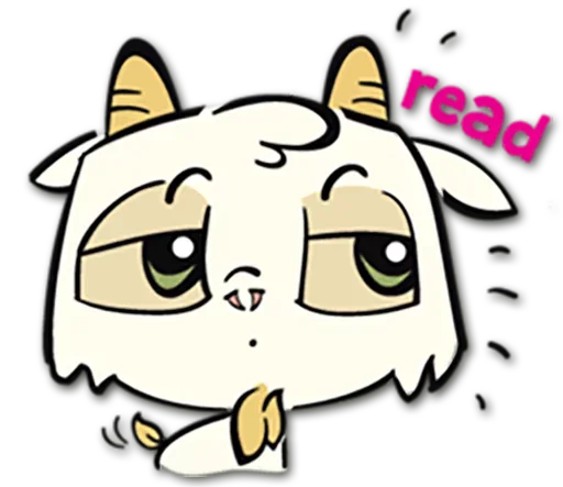 – стикер для Telegram