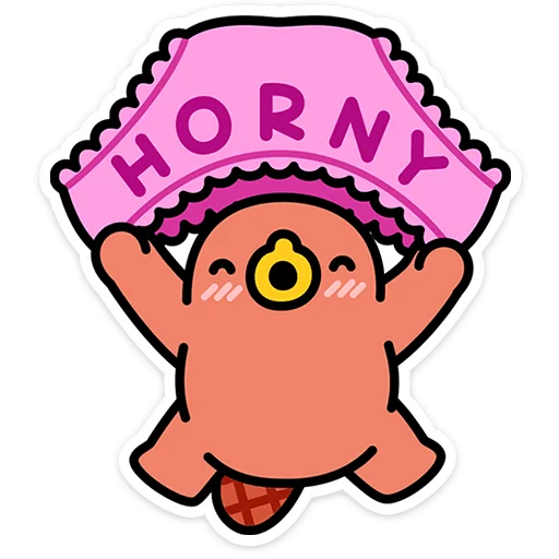  – стикер для Telegram